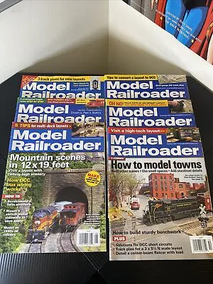 Model Railroader Magazines  Lot Of 6 From 2006. 2010 2011 2012 • $11.99