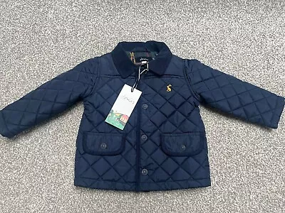 Joules Unisex Boy Girl Navy Milford Quilted Jacket Spring Summer 12-18 M BNWT • £15