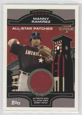 2005 Topps All-Star Patch Relics /25 Manny Ramirez #ASP-MR Patch • $57.74