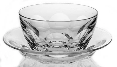 $43.99 • Buy Val St Lambert Lalaing TCPL Clear Finger Bowl & Underplate 3685500