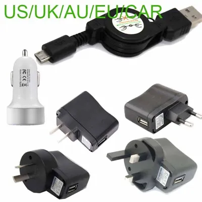 Retractable Micro Usb Charger For Samsung Galaxy Y Trend Duos S Sl S3 Mini Car • $4.06