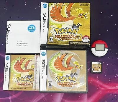 Pokemon: HeartGold Version (Nintendo DS) CIB Big Box W/ Pokewalker New Battery • $142.50