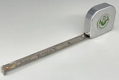 Vintage Fisco Dee Flex GPO 1967 6 Feet Metal Tape Measure Collectable Tool • £14.99