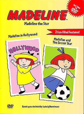 Madeline The Star  DVD New Madeline In Hollywood & Madeline The Soccer Star • $6.99