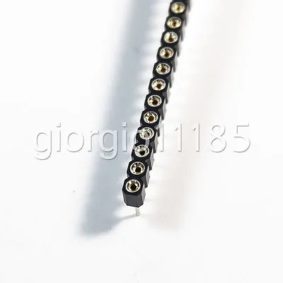 US Stock 20pcs 1 X 40 Pin 2.54mm Single Row Round Female Pin Header Connector • $17.16