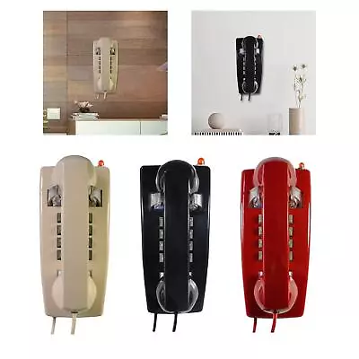 Wall Telephone Vintage Telephone Classic With Mechanical Ringing Wall Phone • £37.86