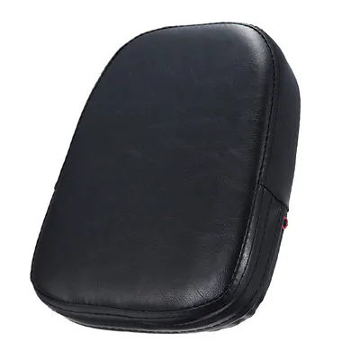 $12.33 • Buy Black Rectangular Backrest Sissy Bar Cushion Pad  Fit For Harley Kawasaki Suzuki