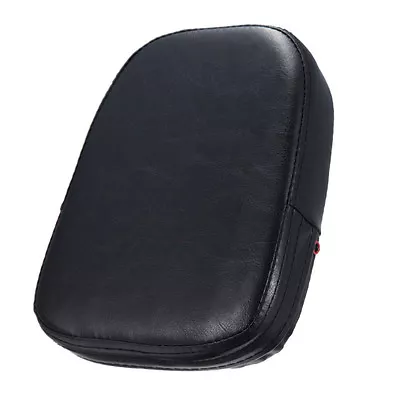 $12.33 • Buy Black Rectangular Backrest Sissy Bar Cushion Pad  Fit For Harley Kawasaki Suzuki