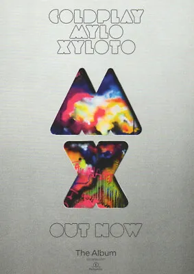 Coldplay - Mylo Xyloto - Full Size Magazine Advert • $7.46