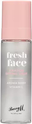 Barry M Fresh Face Fixation Makeup Setting Spray Long-lasting Infused With And • £7.64