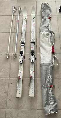 Vintage K2 7.8 LTP Performance 170cm Skis Salomon Multi 457 K2 Ski Poles • $174.99