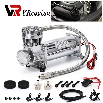 480C Single Compressor 200 Psi Air Ride Suspension Train Horns 3/8 NPT • $119.88