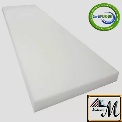 $69.95 • Buy Medium Density Mybecca Upholstery Foam Cushion Seat Replacement Pad 24  X 72