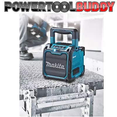 Makita DMR200 Cordless 2-Way Job Speaker With Bluetooth - Black/Blue • £125