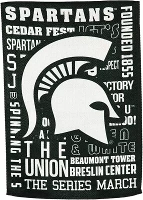 Michigan State University Spartans Premium Double Sided Banner Flag 28x44... • $33.79