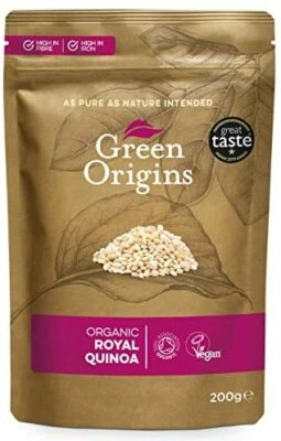 £3.78 • Buy UK Green Origins Organic Royal Quinoa Grain 200g Quinoa Pronounced Keen Wa Is U