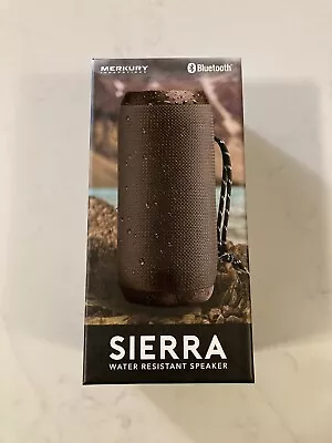 MERKURY Innovations SIERRA Wireless Bluetooth Speaker: NEW SEALED Rechargeable  • $29.99