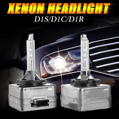 2 X D1C D1S D1R 6000K White HID Xenon Headlight Light Bulbs Replacement Bulb 35W • $13.99