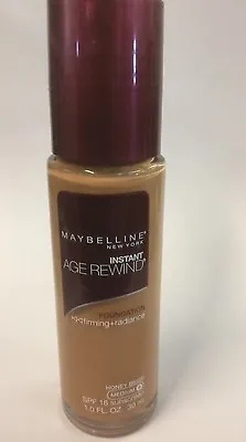 Maybelline Age Rewind Foundation HONEY BEIGE (MEDIUM-4) NEW. • $25.46