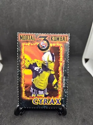 1995 MIDWAY MORTAL KOMBAT 3 MK3 SNES Super Nintendo CYRAX Promo Card • $14.99