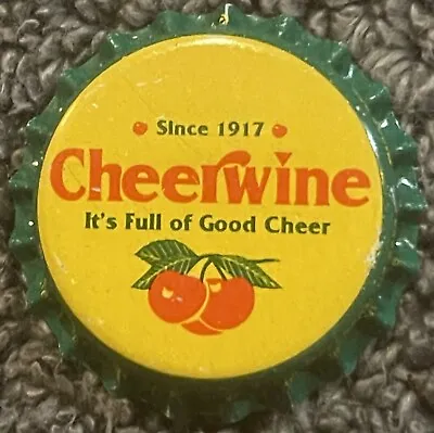$5.99 • Buy Vintage 1980s Cheerwine Bottle Cap, West Jefferson And Salisbury, NC
