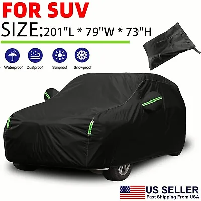 For Mercedes-Benz GLE Full Car Cover Outdoor UV Protection Dust Rain Resistant • $37.95