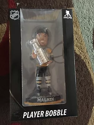 Evgeni Malkin Pittsburgh Penguins BobbleHead 2017 Stanley Cup Trophy Edition • $34.95