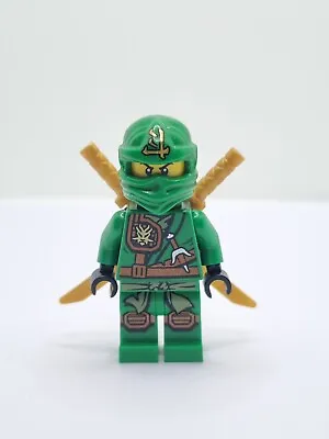 Lego Lloyd Green Ninjago With Zukin Robe And 2 Gold Swords From Set 70749 • $55