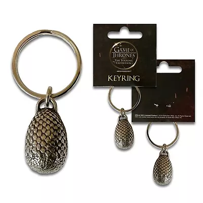 Official Game Of Thrones Daenerys Targaryen Dragon Egg Keyring GoT Merchandise • £5.98