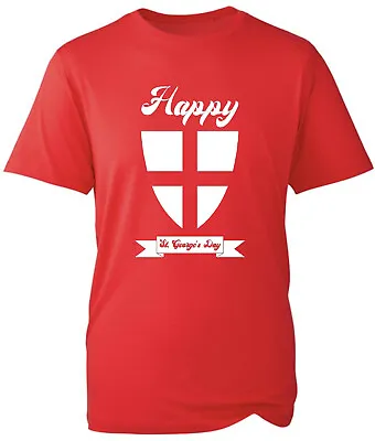 £10.99 • Buy Happy St George's Day 2022 T-Shirt Old Kingdoms Religion Festive Warrior Tee Top