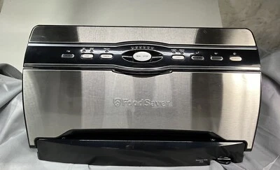 $34 • Buy FoodSaver Vacuum Sealer System V3880 Bag Sealer Stainless Steel Working