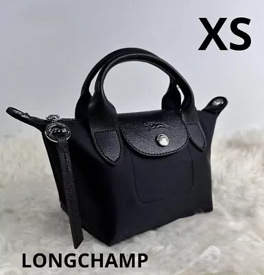 Longchamp Le Pliage Neo XS Shoulder Tote Bag 2 Way Bag Outlet 4 Colors • $132.50