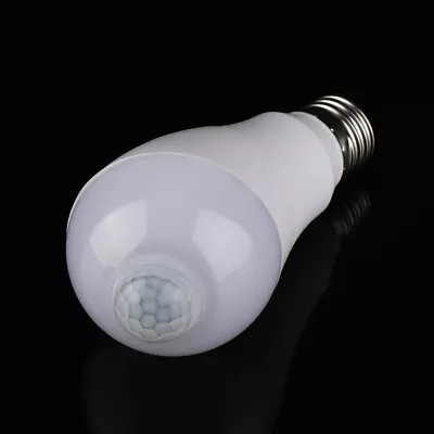 LED Light Motion Sensor Bulb Lamp 350°Rotating Sensing Head E27((Cool White 7 VZ • $10.03