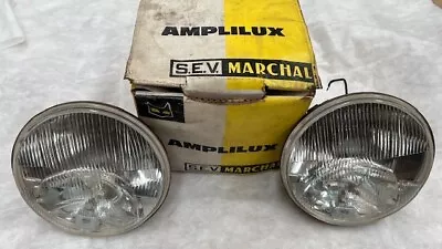 Marchal S.E.V. Headlights 7  61282903 Amplilux Ferrari Porsche BMW Vintage • $250