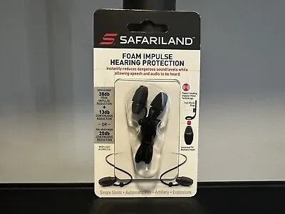 Safariland® Pro Impulse Hearing Protection W/ Case 33 DB Peak Impulse Reduction • $24.98