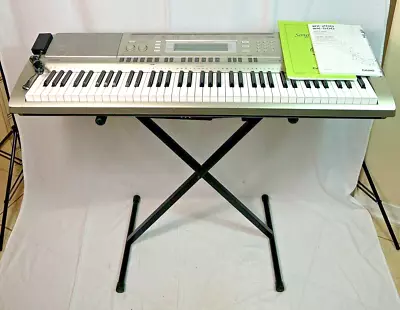 Casio WK-200 76-Key Digital Piano Keyboard/Synthesizer W/ Stand & Adapter -WORKS • $200