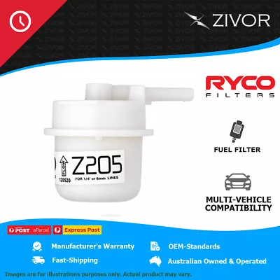 New RYCO Fuel Filter In-Line For TOYOTA HILUX RN85R 2.4L 22R Z205 • $31.87