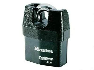 Master ProSeries Cylinder Closed Shackle Padlock. Brand New In Box • £23.97
