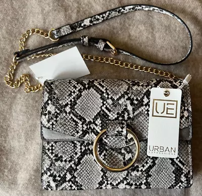 Urban Expressions Ella Handbag - NEW W/ Tags - Snakeskin Pattern Design • $0.99