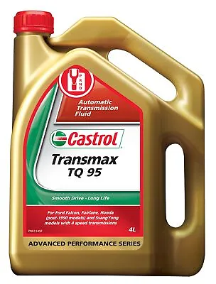 $38.95 • Buy Castrol Transmax Full Synthetic Automatic Transmission Fluid TQ 95 4L 3371506