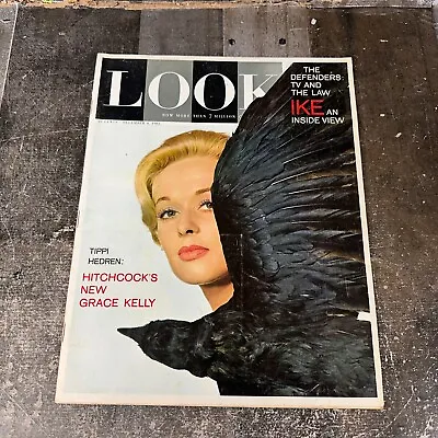 Look Magazine December 4 1962 Hitchcock Tippi Hedren The Birds  GD • $21.99