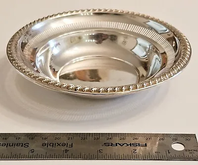 Beautiful Vintage Rogers Sterling Silver .925 Reticulated Candy Nut Bowl  • $105.40