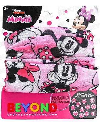 Minnie Mouse Face Masks Bandana Neck Gaiter Protective Face Cover Kids 3+ • $5.25