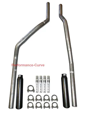 83-01 Chevrolet GMC S10 S15 4-6 Cyl Performance Exhaust Truck Dual Tail Pipe Kit • $185