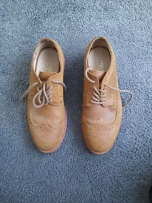 Polo Ralph Lauren Light Brown Brogue Shoes.Size8(42) • £10