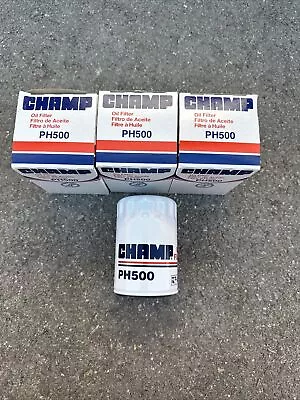 3-PACK - Champ PH500 Oil Filter CASE Fits FL500S PF63 PH10575 57502 L22500 LF637 • $19.99