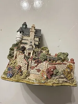 Handmade Lilliput Lane Secret Garden 1987 Large Castle House Mansion Vintage  • $60