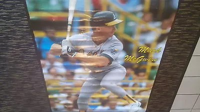 Vintage Sports Illustrated Poster Mark Mcgwire  Nice Just Opened • $36.26