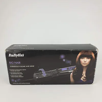 Babyliss Big Hair Styler 2775U Salon Blow Dry 50mm Rotating Hot Brush • £39.99