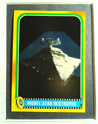 #351 Model Star Destroyer 1980 Topps Star Wars V Empire Strikes Back Series 3 • $1.99